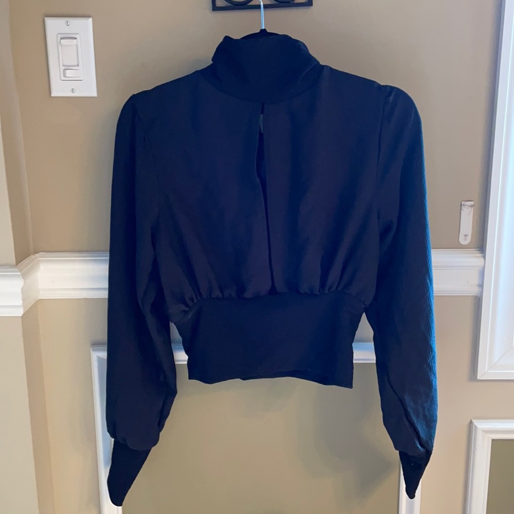 Black dressy / sexy blouse